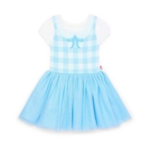 NWT. WB The Wizard of Oz Toddler Girl Dorothy Cosplay Sweater Dress